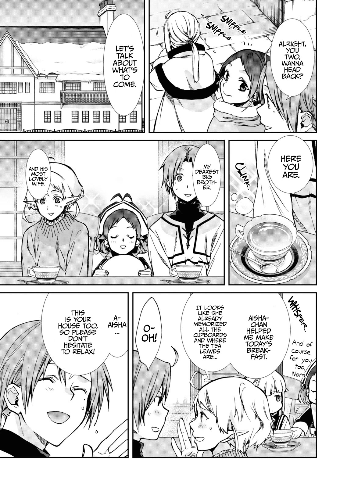 Mushoku Tensei - Isekai Ittara Honki Dasu Chapter 89 page 12 - Chapter 89: Dealing with siste..