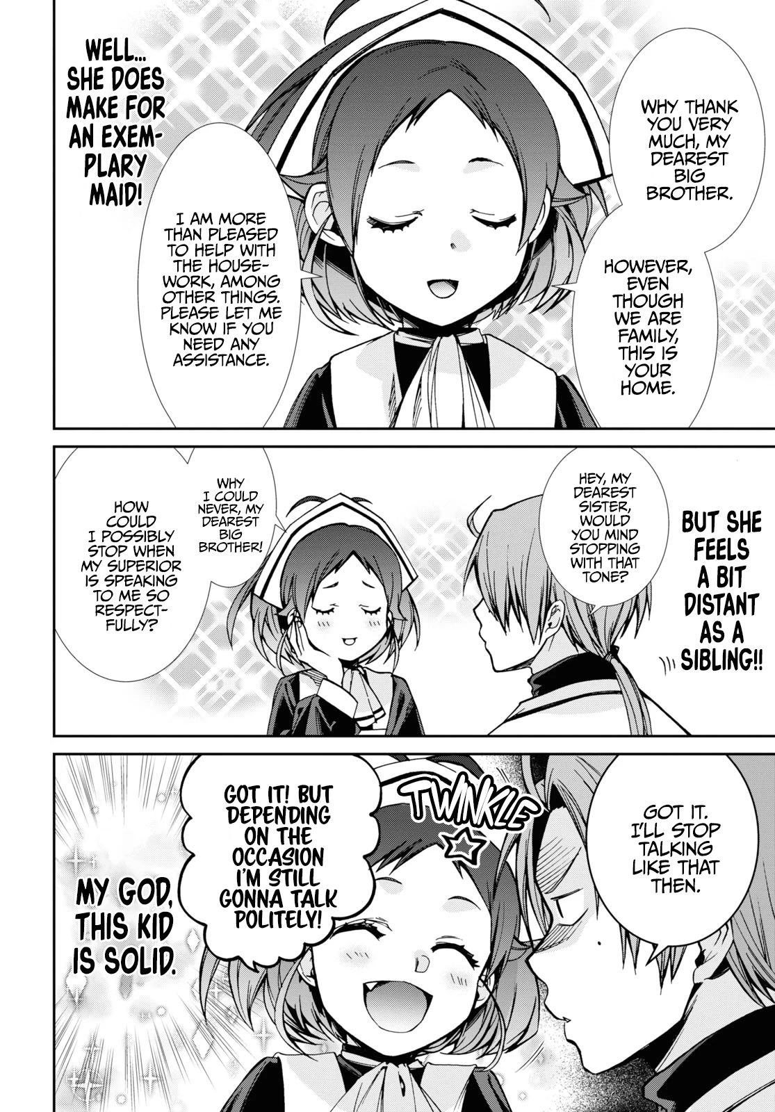 Mushoku Tensei - Isekai Ittara Honki Dasu Chapter 89 page 13 - Chapter 89: Dealing with siste..
