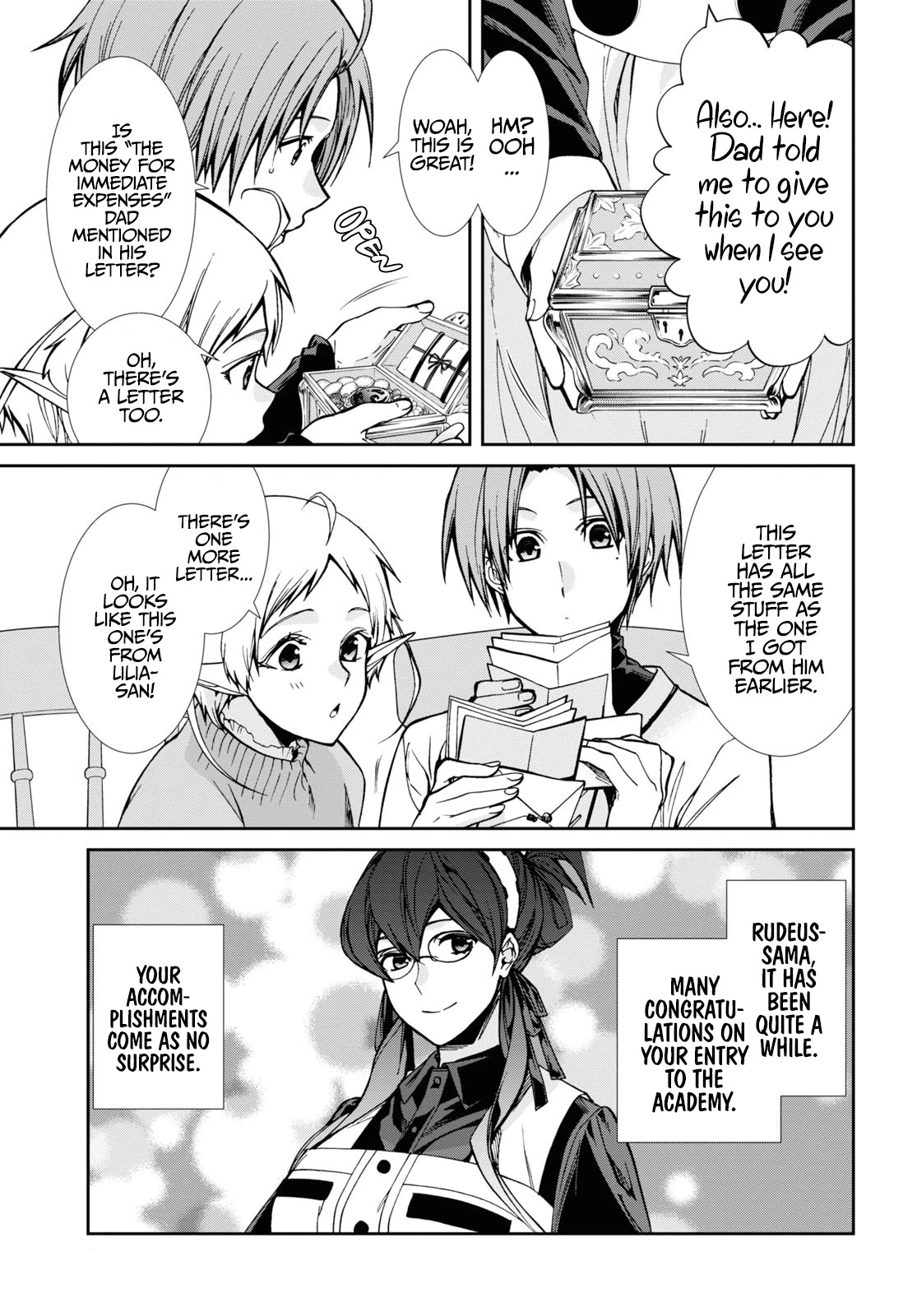 Mushoku Tensei - Isekai Ittara Honki Dasu Chapter 89 page 14 - Chapter 89: Dealing with siste..
