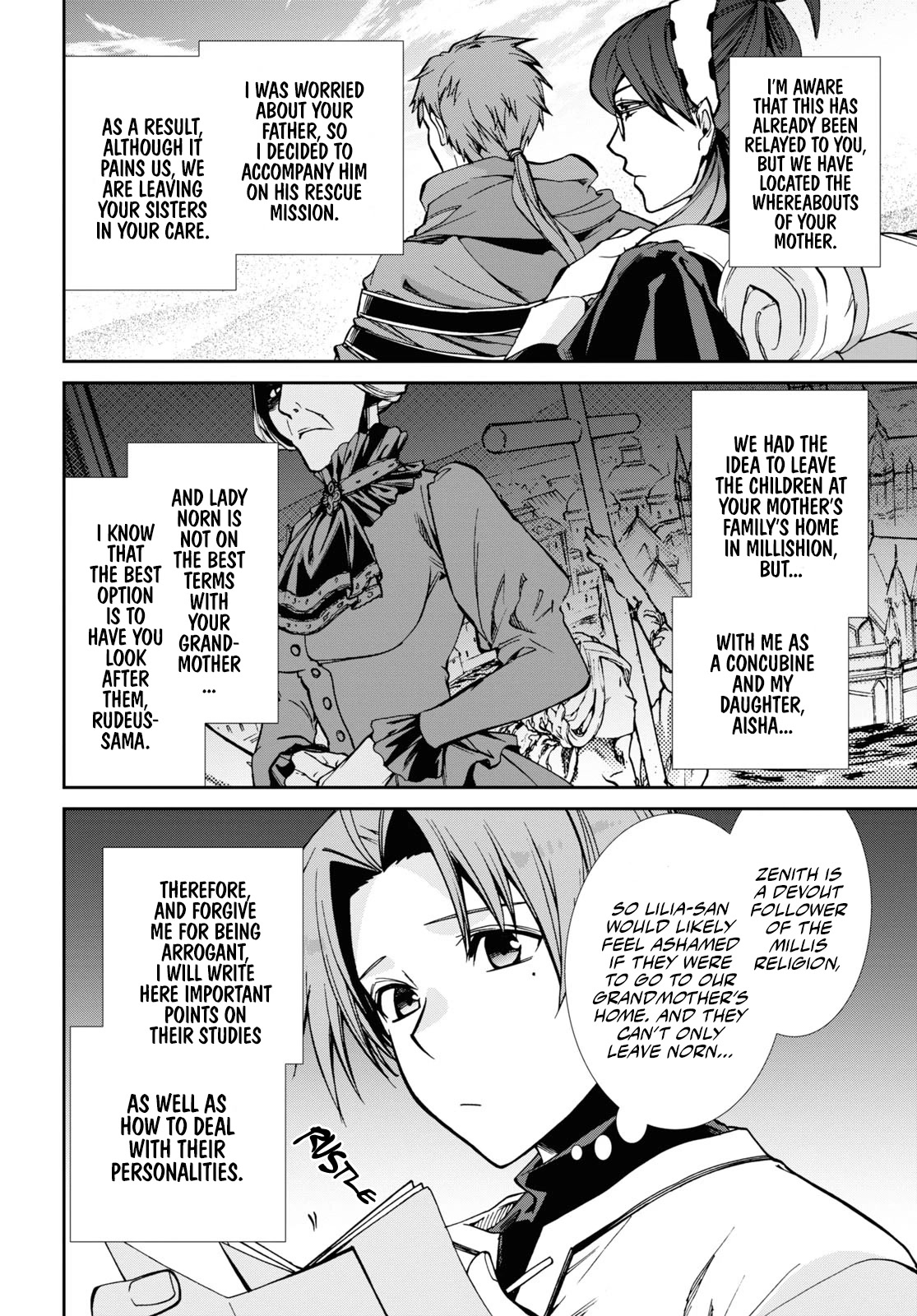 Mushoku Tensei - Isekai Ittara Honki Dasu Chapter 89 page 15 - Chapter 89: Dealing with siste..