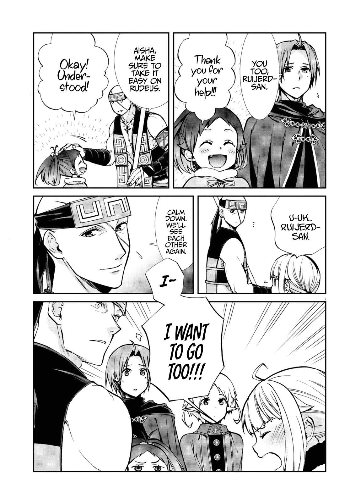 Mushoku Tensei - Isekai Ittara Honki Dasu Chapter 89 page 8 - Chapter 89: Dealing with siste..