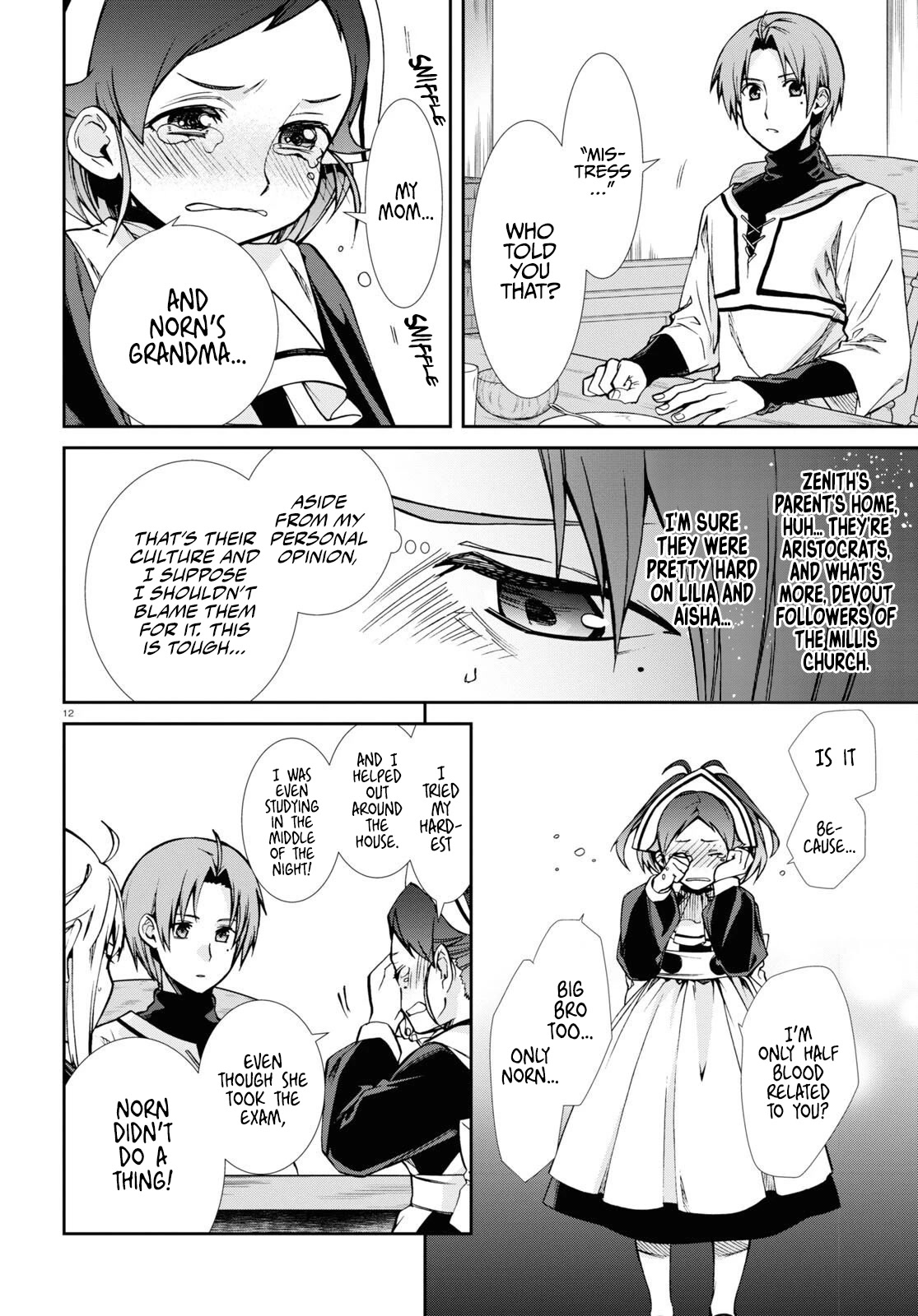 Mushoku Tensei - Isekai Ittara Honki Dasu Chapter 90 page 13 - Chapter 90: A maid & a boarding student