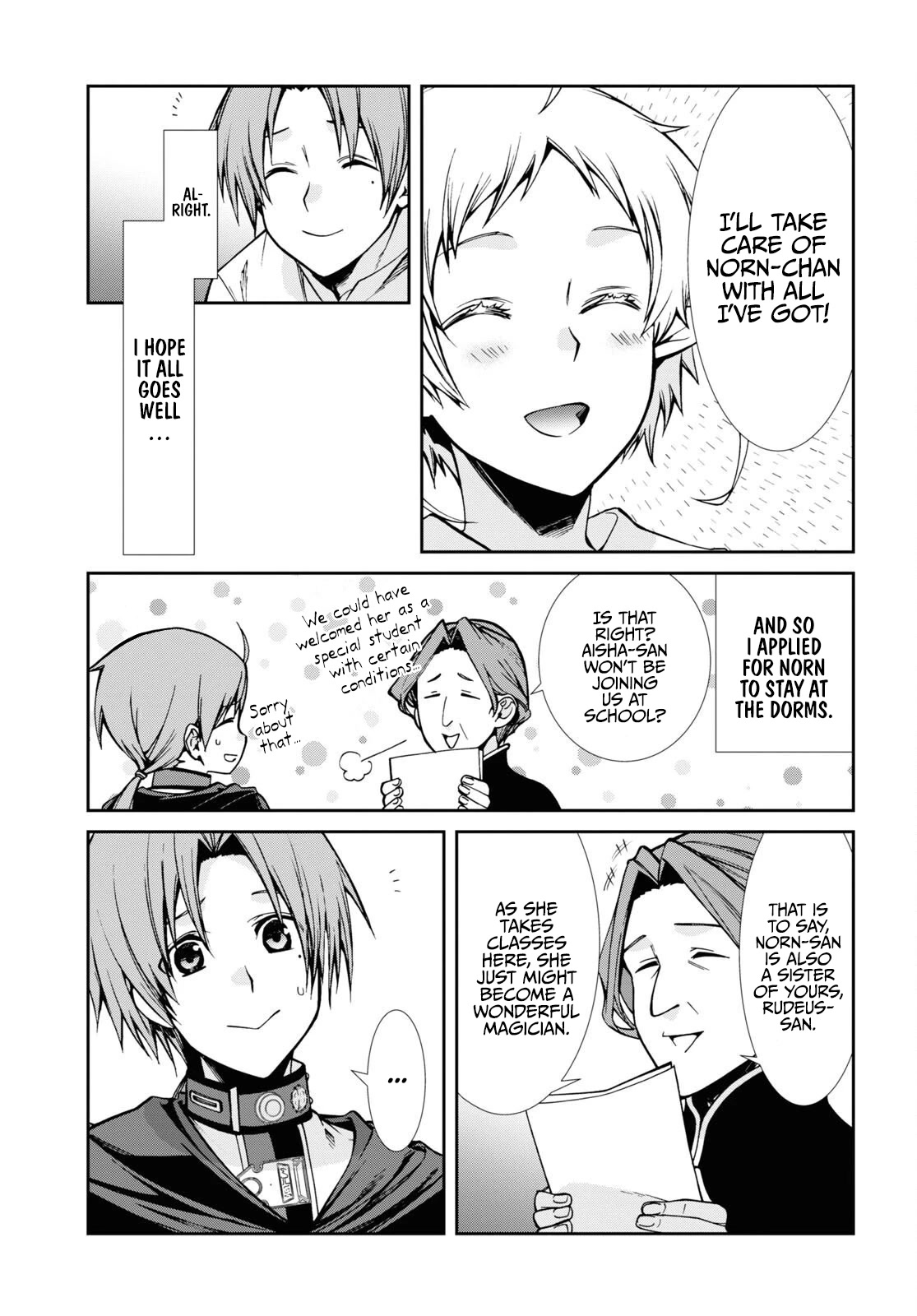 Mushoku Tensei - Isekai Ittara Honki Dasu Chapter 90 page 22 - Chapter 90: A maid & a boarding student