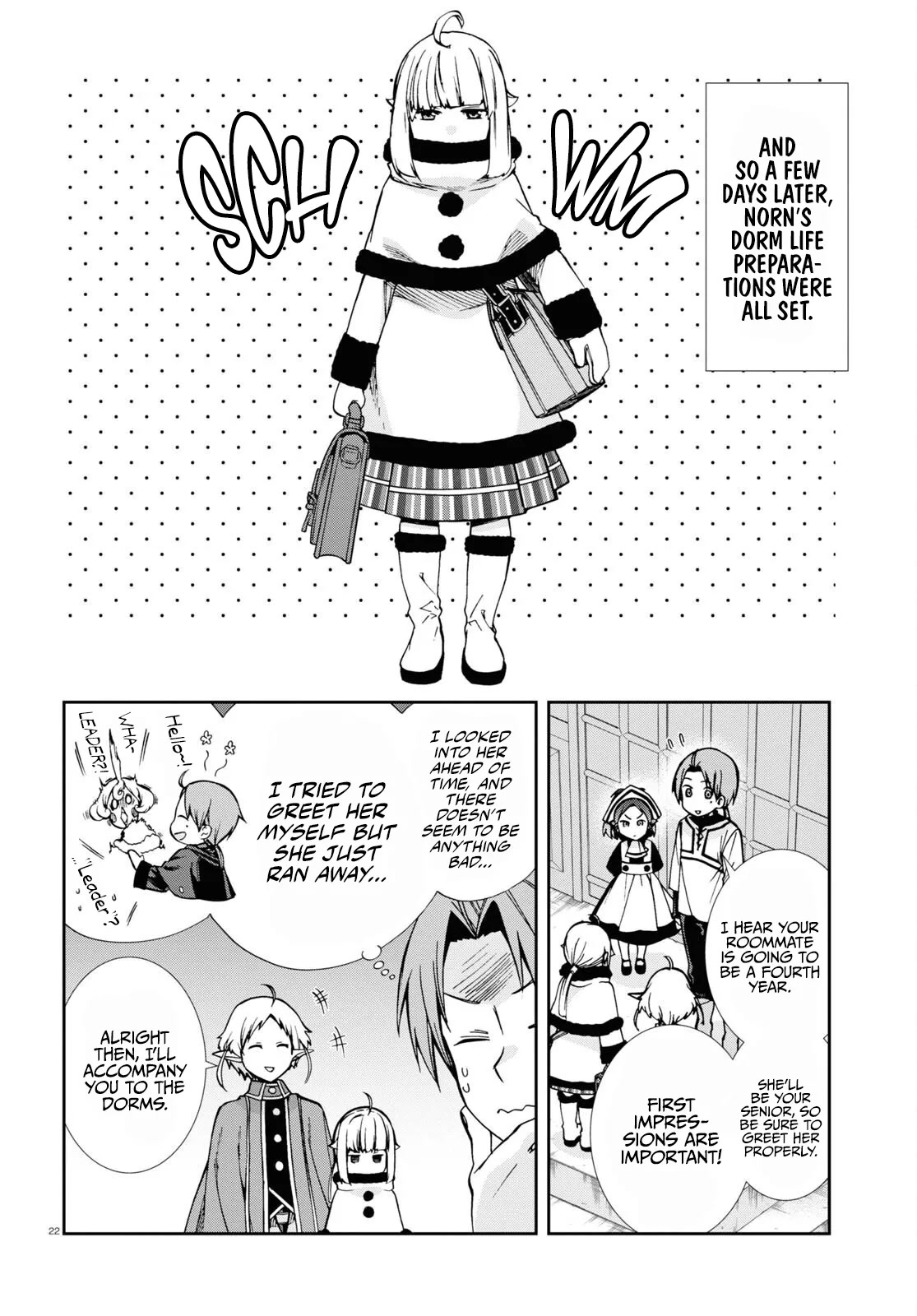 Mushoku Tensei - Isekai Ittara Honki Dasu Chapter 90 page 23 - Chapter 90: A maid & a boarding student