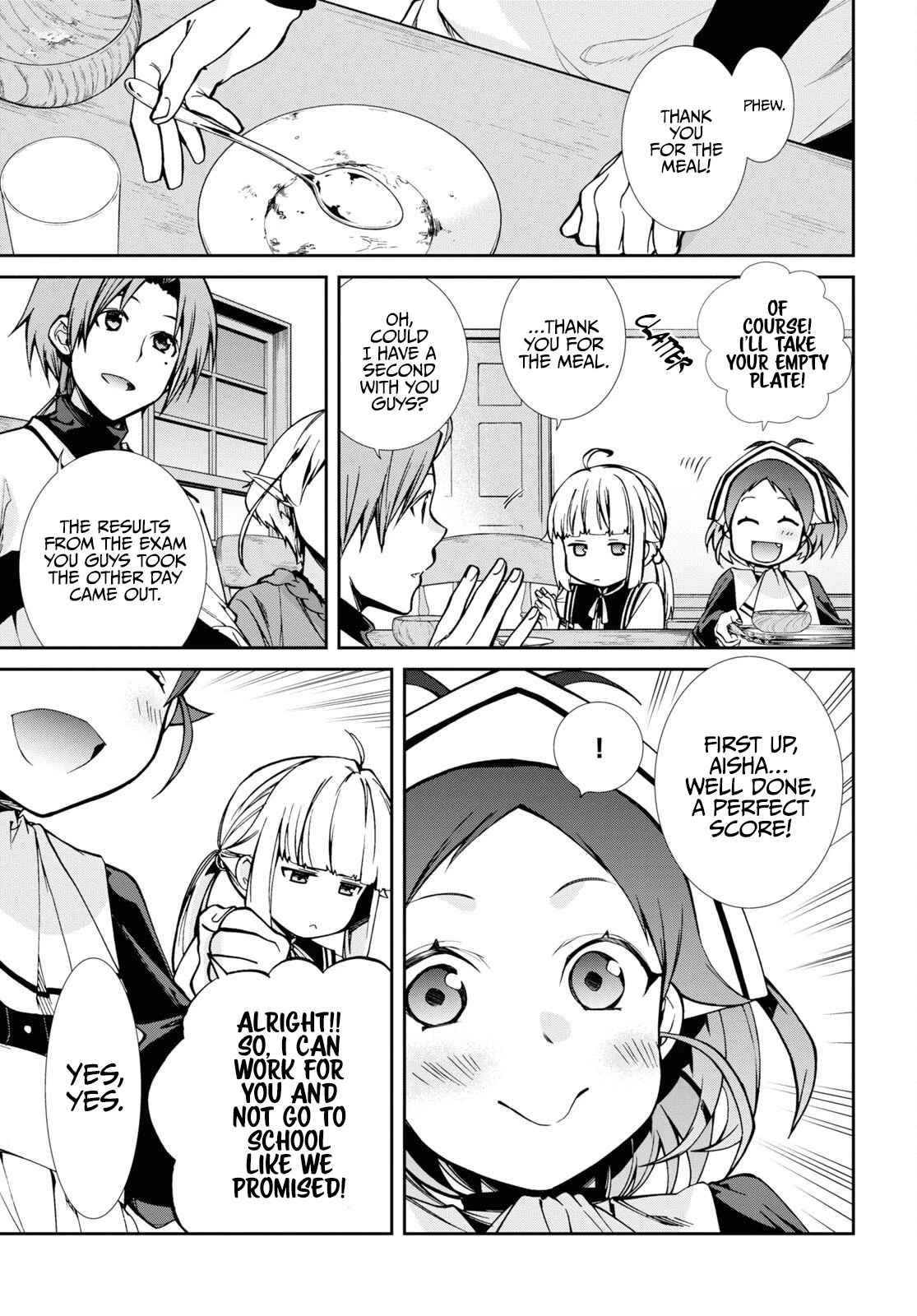 Mushoku Tensei - Isekai Ittara Honki Dasu Chapter 90 page 4 - Chapter 90: A maid & a boarding student