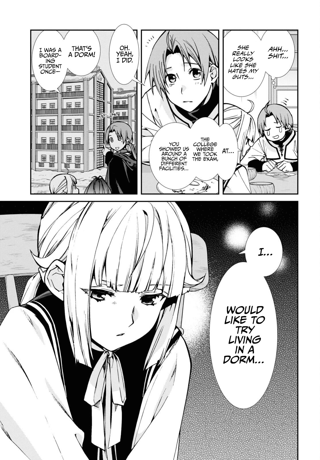 Mushoku Tensei - Isekai Ittara Honki Dasu Chapter 90 page 8 - Chapter 90: A maid & a boarding student