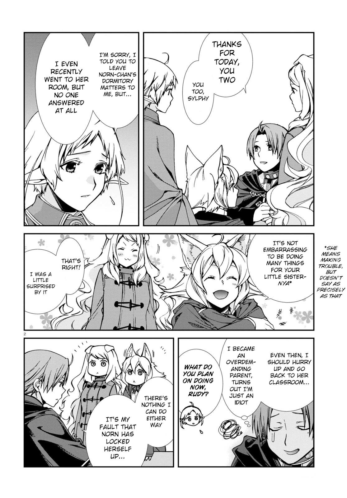 Mushoku Tensei - Isekai Ittara Honki Dasu Chapter 93 page 2 - Chapter 93: A Big Brother's Conflict