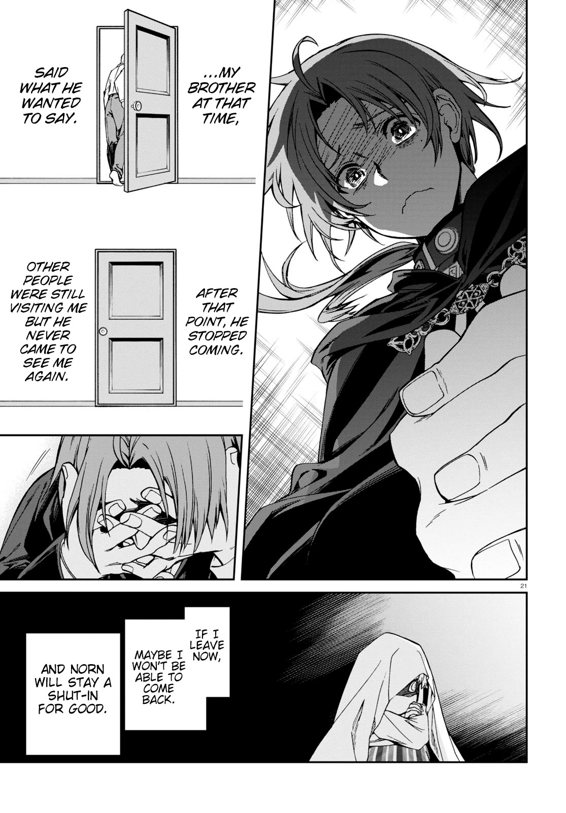 Mushoku Tensei - Isekai Ittara Honki Dasu Chapter 93 page 21 - Chapter 93: A Big Brother's Conflict