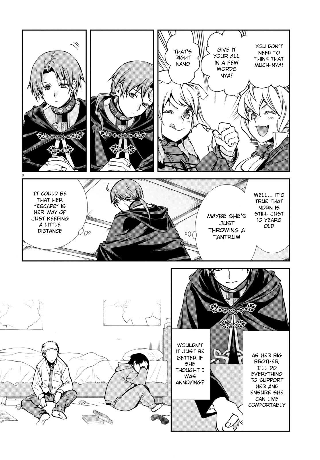 Mushoku Tensei - Isekai Ittara Honki Dasu Chapter 93 page 8 - Chapter 93: A Big Brother's Conflict