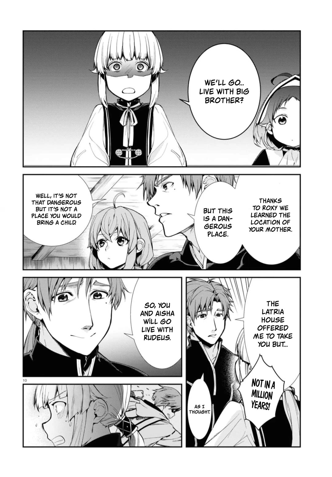 Mushoku Tensei - Isekai Ittara Honki Dasu Chapter 94 page 10 - Chapter 94: Norn Greyrat