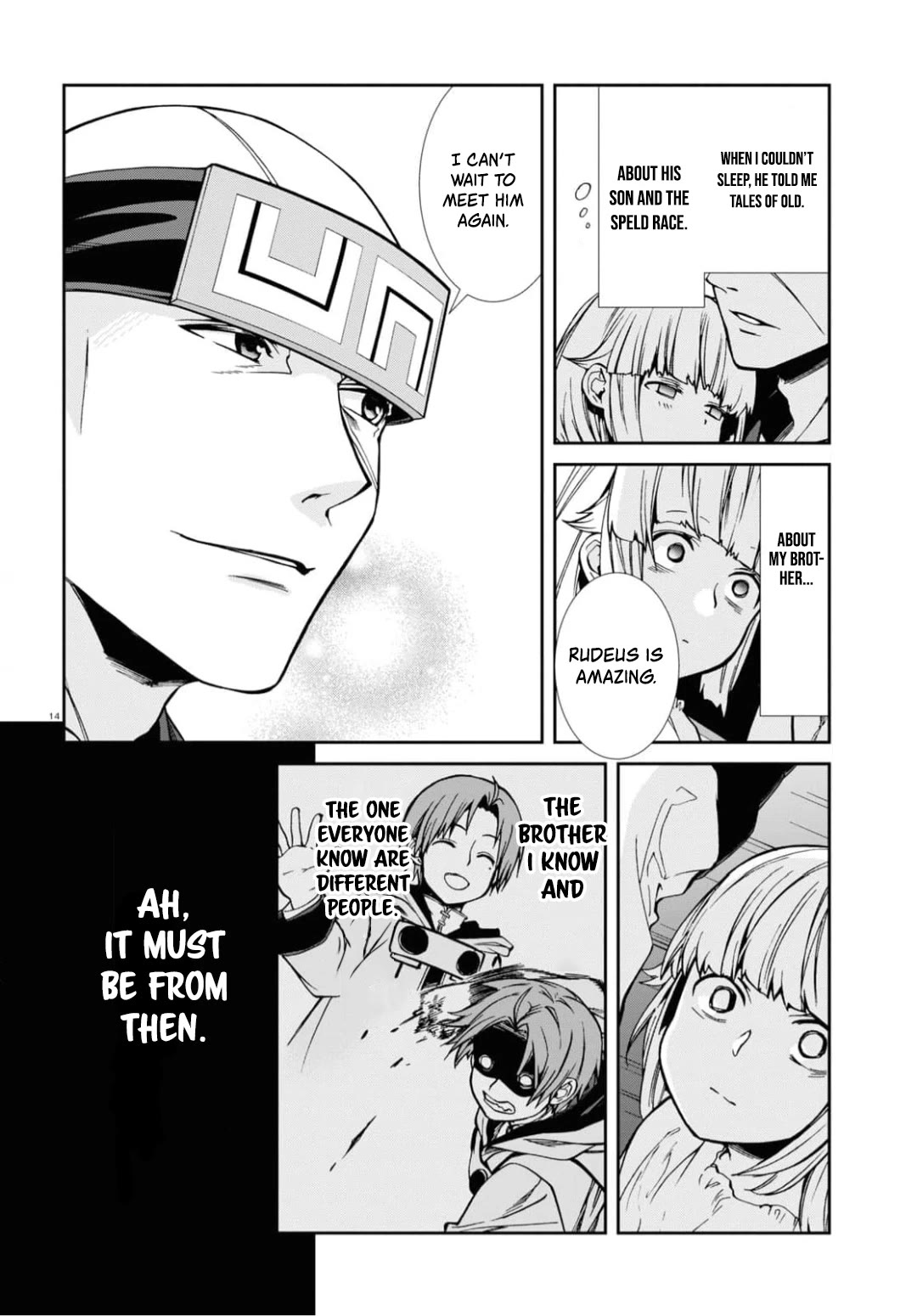 Mushoku Tensei - Isekai Ittara Honki Dasu Chapter 94 page 14 - Chapter 94: Norn Greyrat