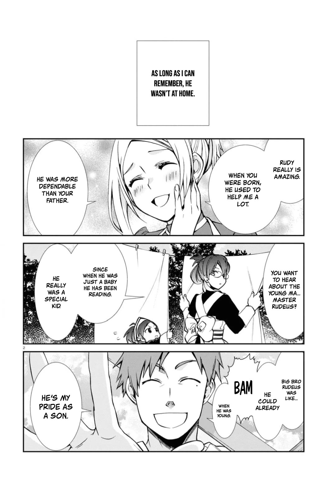 Mushoku Tensei - Isekai Ittara Honki Dasu Chapter 94 page 2 - Chapter 94: Norn Greyrat