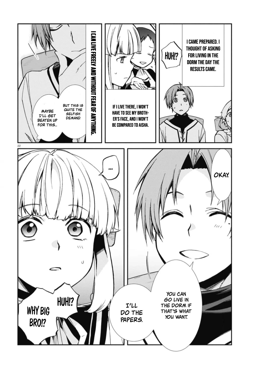 Mushoku Tensei - Isekai Ittara Honki Dasu Chapter 94 page 22 - Chapter 94: Norn Greyrat