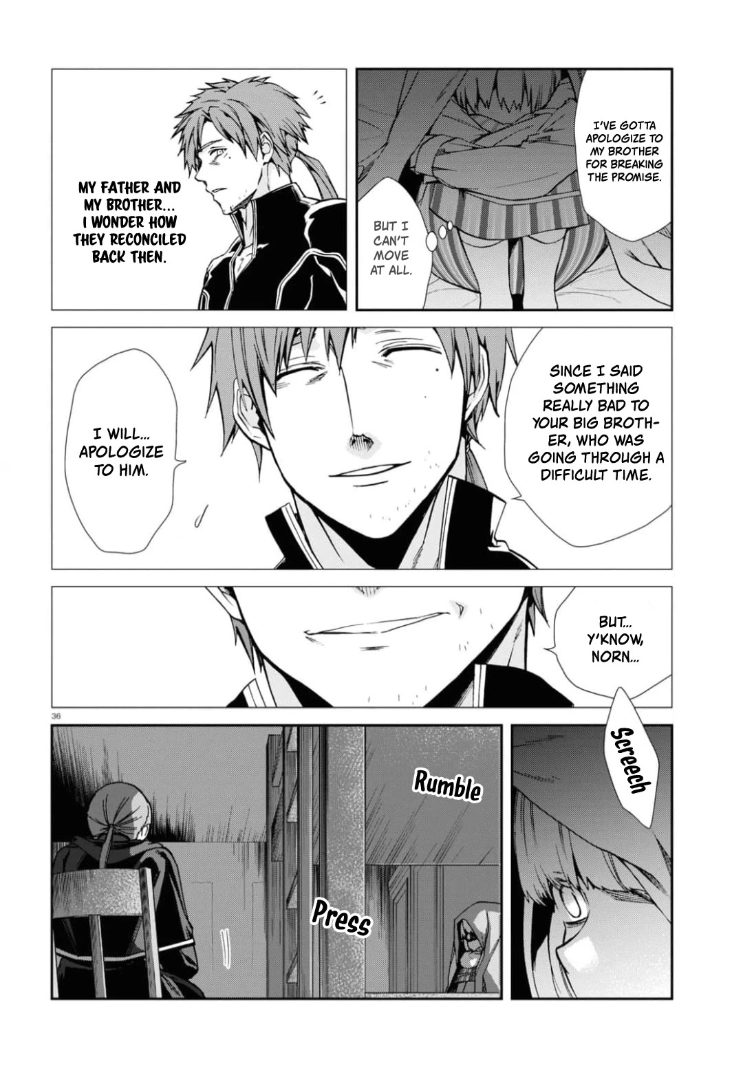 Mushoku Tensei - Isekai Ittara Honki Dasu Chapter 94 page 36 - Chapter 94: Norn Greyrat
