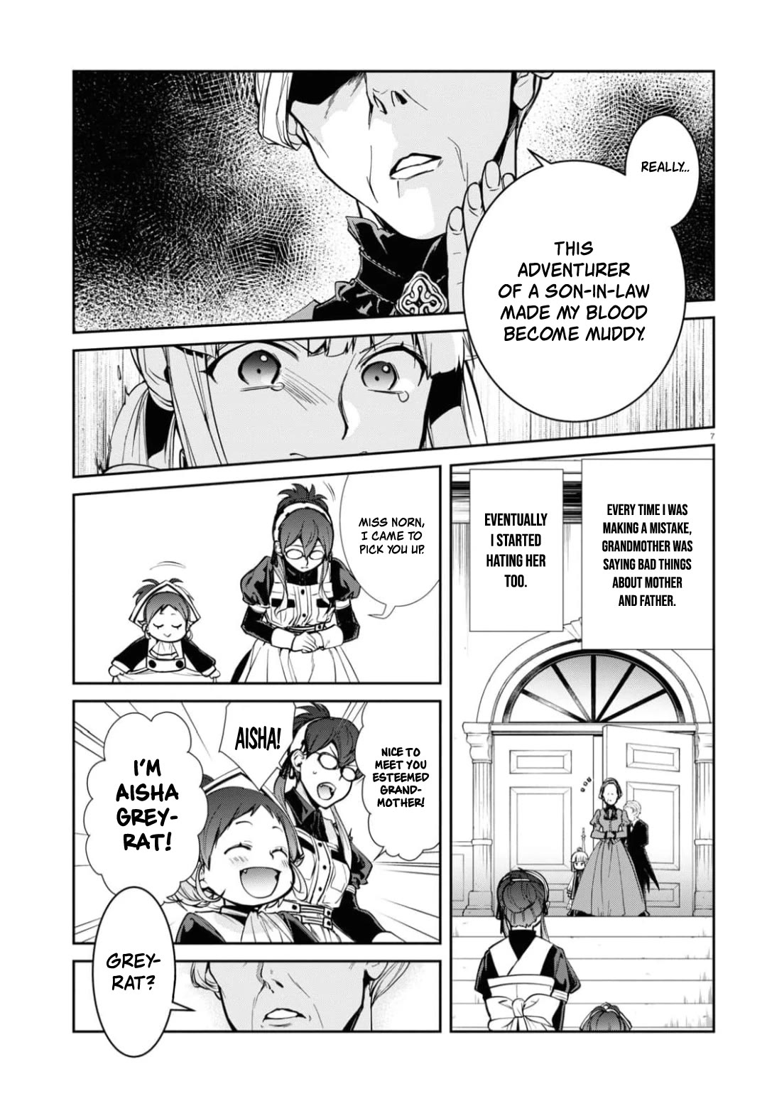 Mushoku Tensei - Isekai Ittara Honki Dasu Chapter 94 page 7 - Chapter 94: Norn Greyrat