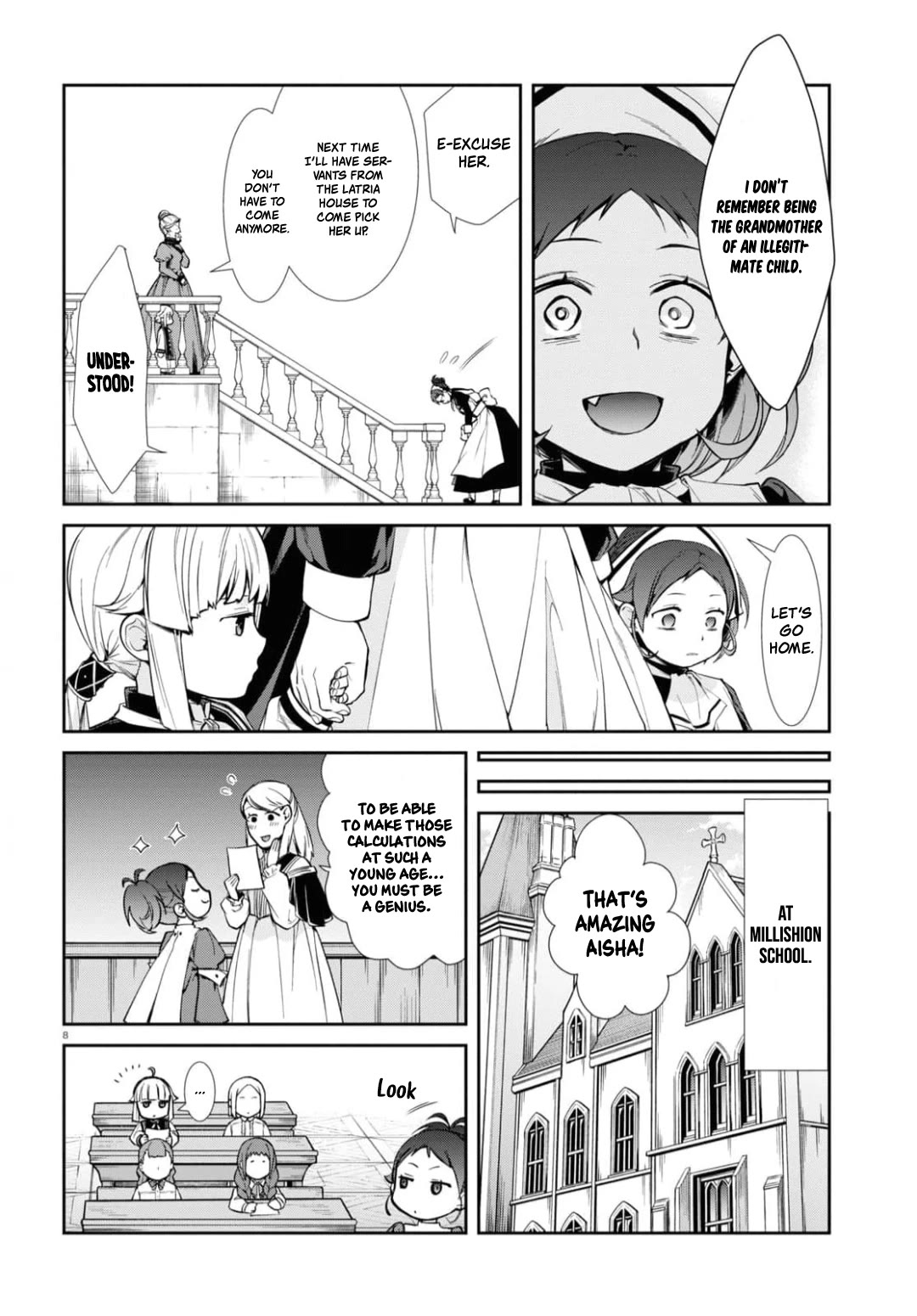 Mushoku Tensei - Isekai Ittara Honki Dasu Chapter 94 page 8 - Chapter 94: Norn Greyrat