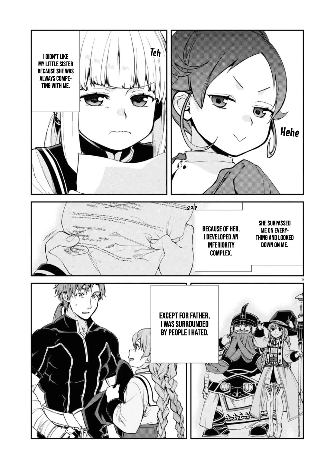 Mushoku Tensei - Isekai Ittara Honki Dasu Chapter 94 page 9 - Chapter 94: Norn Greyrat