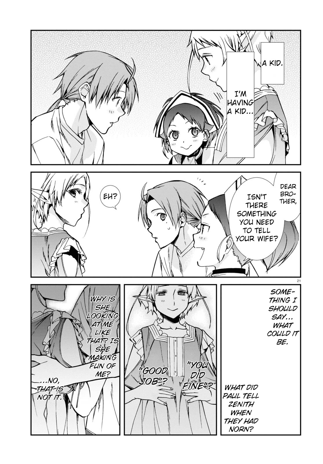 Mushoku Tensei - Isekai Ittara Honki Dasu Chapter 96 page 21 - Chapter 96: Report