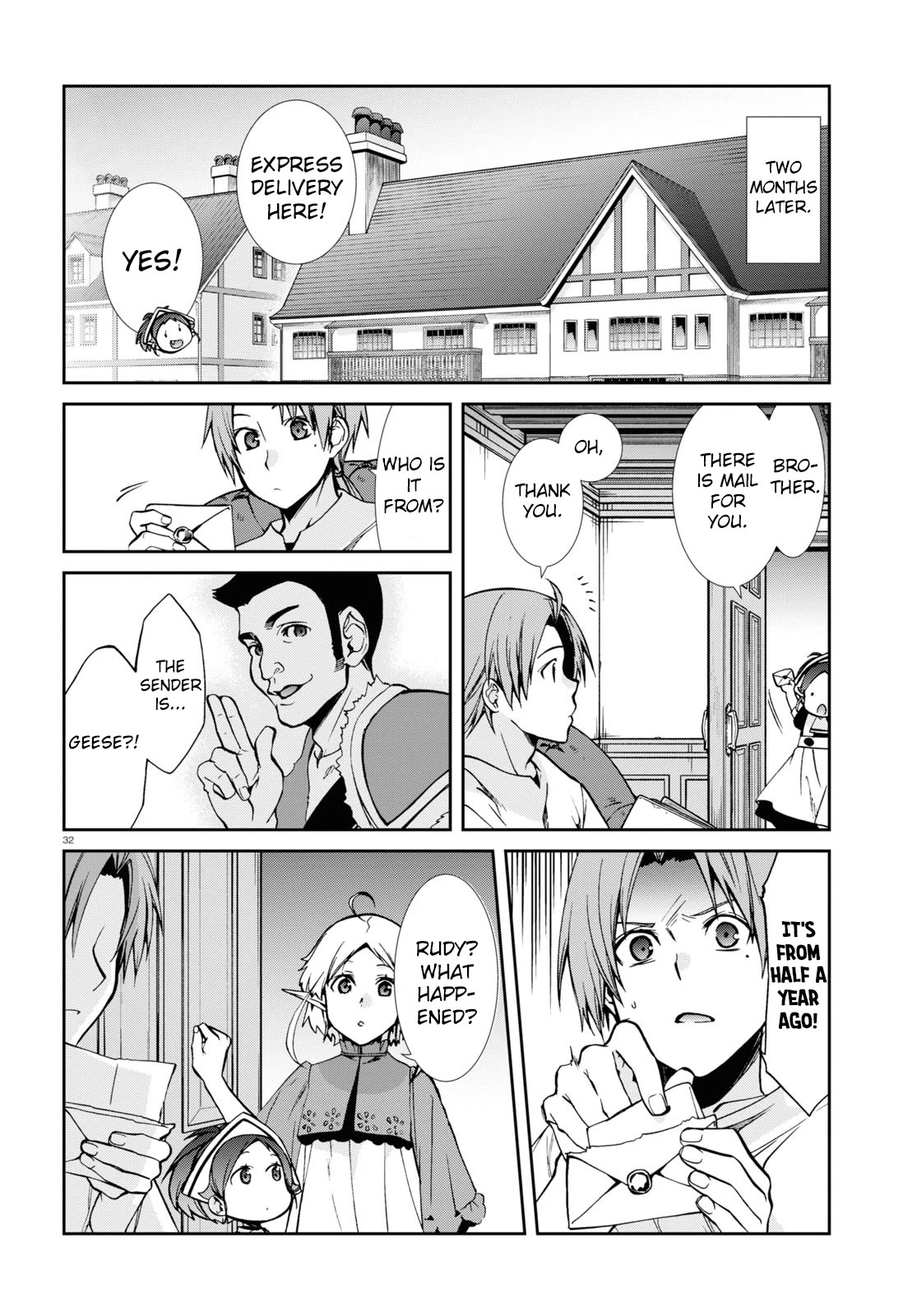 Mushoku Tensei - Isekai Ittara Honki Dasu Chapter 96 page 32 - Chapter 96: Report