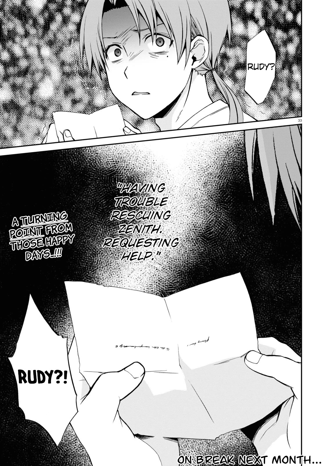 Mushoku Tensei - Isekai Ittara Honki Dasu Chapter 96 page 33 - Chapter 96: Report