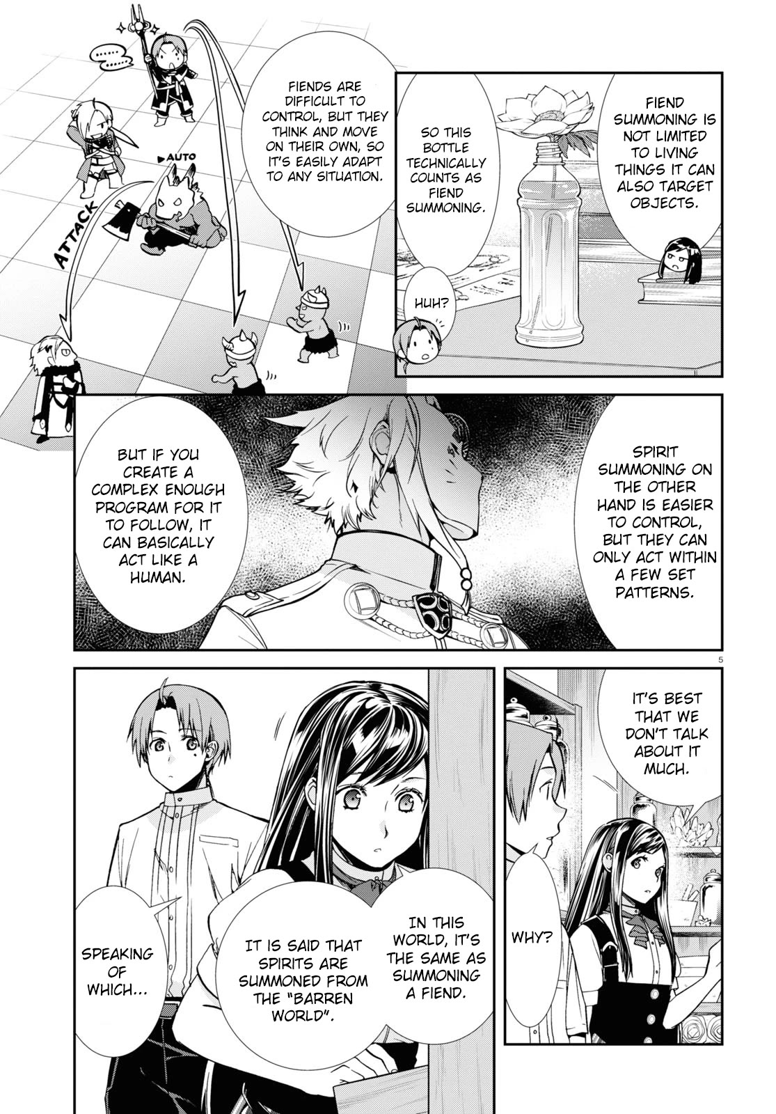 Mushoku Tensei - Isekai Ittara Honki Dasu Chapter 96 page 5 - Chapter 96: Report