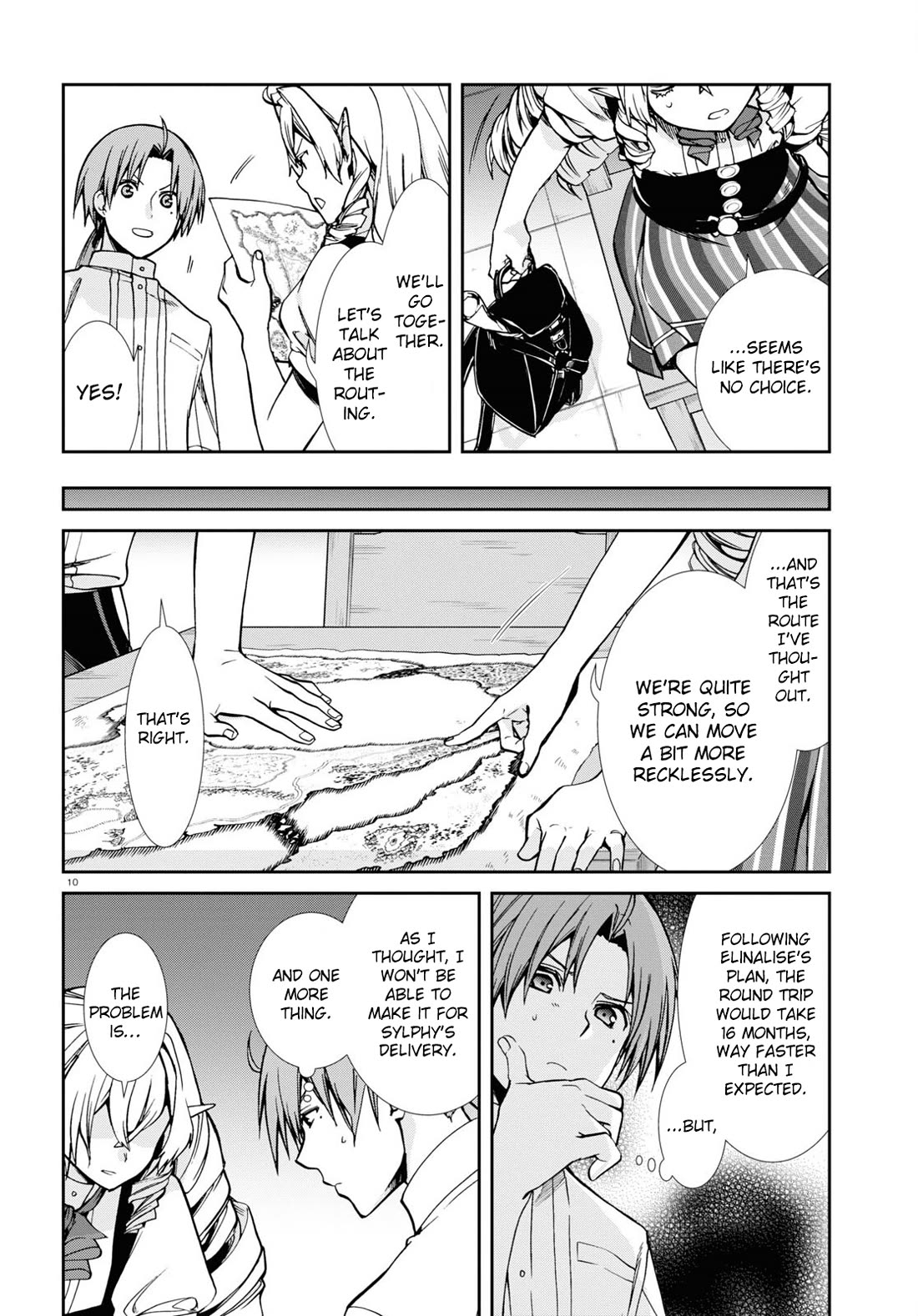 Mushoku Tensei - Isekai Ittara Honki Dasu Chapter 98 page 10 - Chapter 98: Farewells