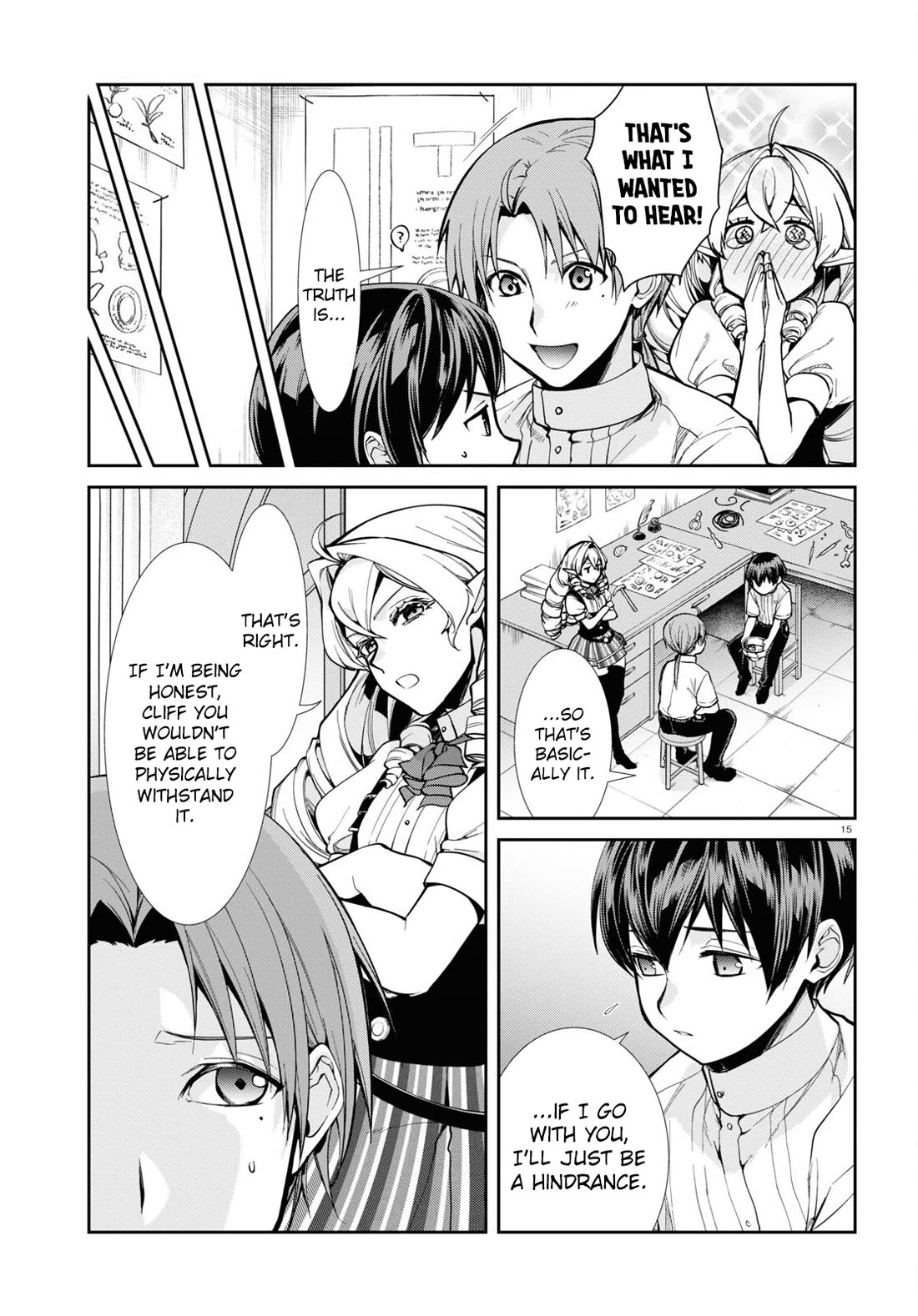 Mushoku Tensei - Isekai Ittara Honki Dasu Chapter 98 page 15 - Chapter 98: Farewells