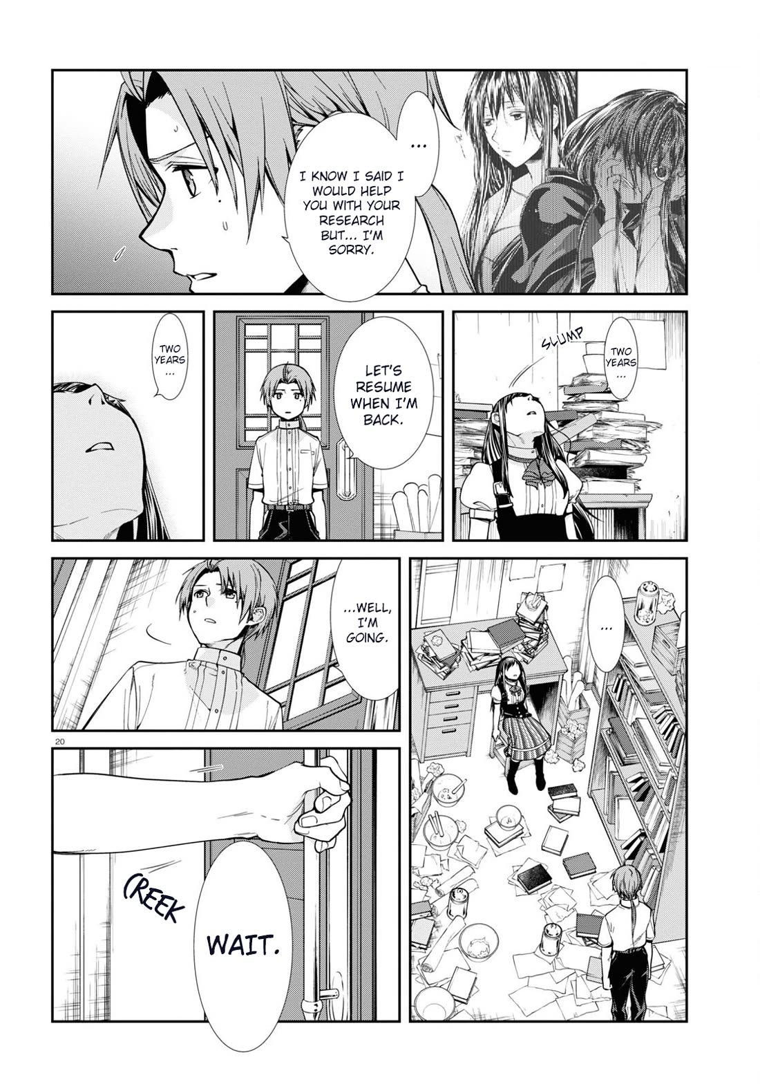 Mushoku Tensei - Isekai Ittara Honki Dasu Chapter 98 page 20 - Chapter 98: Farewells