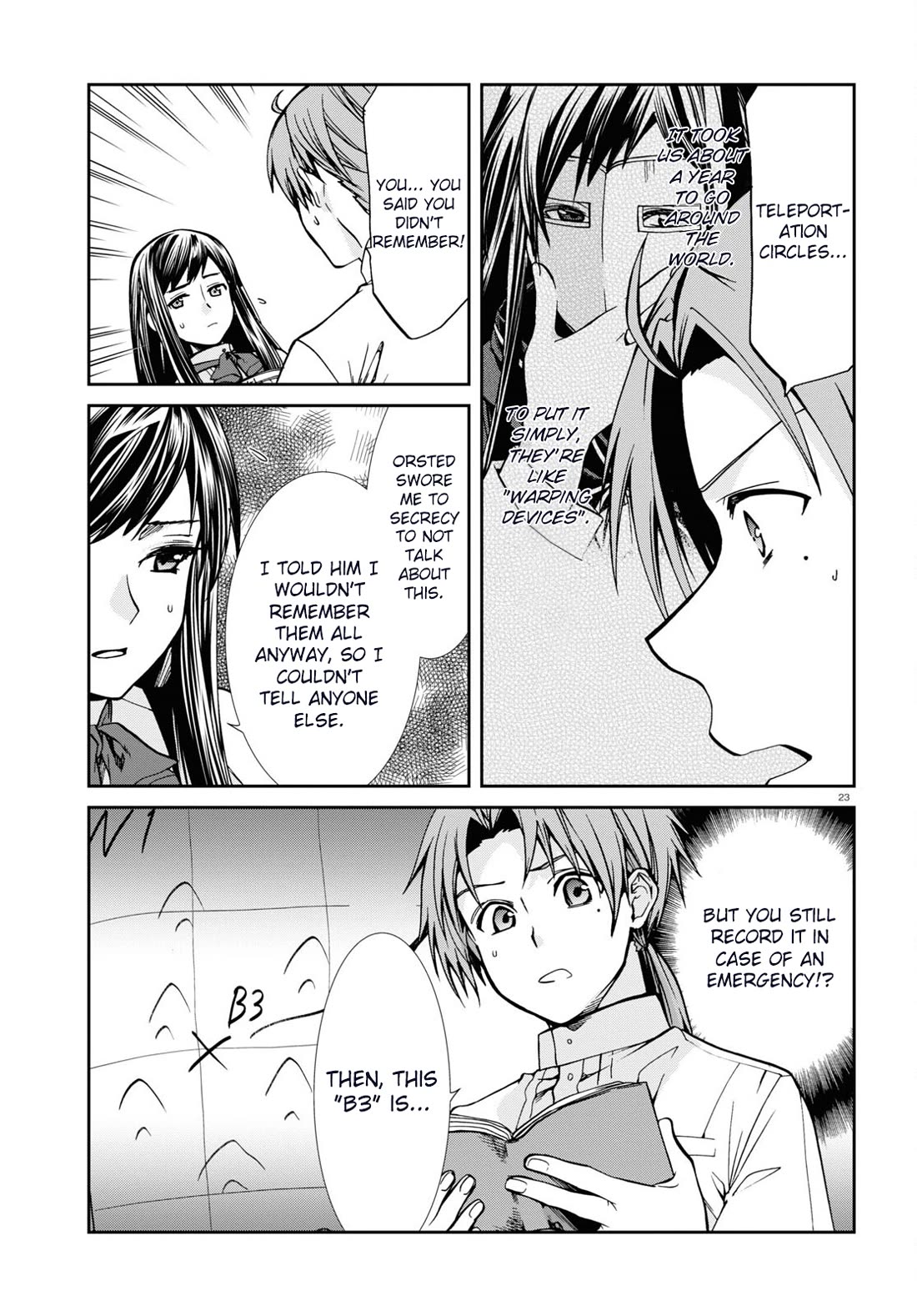 Mushoku Tensei - Isekai Ittara Honki Dasu Chapter 98 page 23 - Chapter 98: Farewells