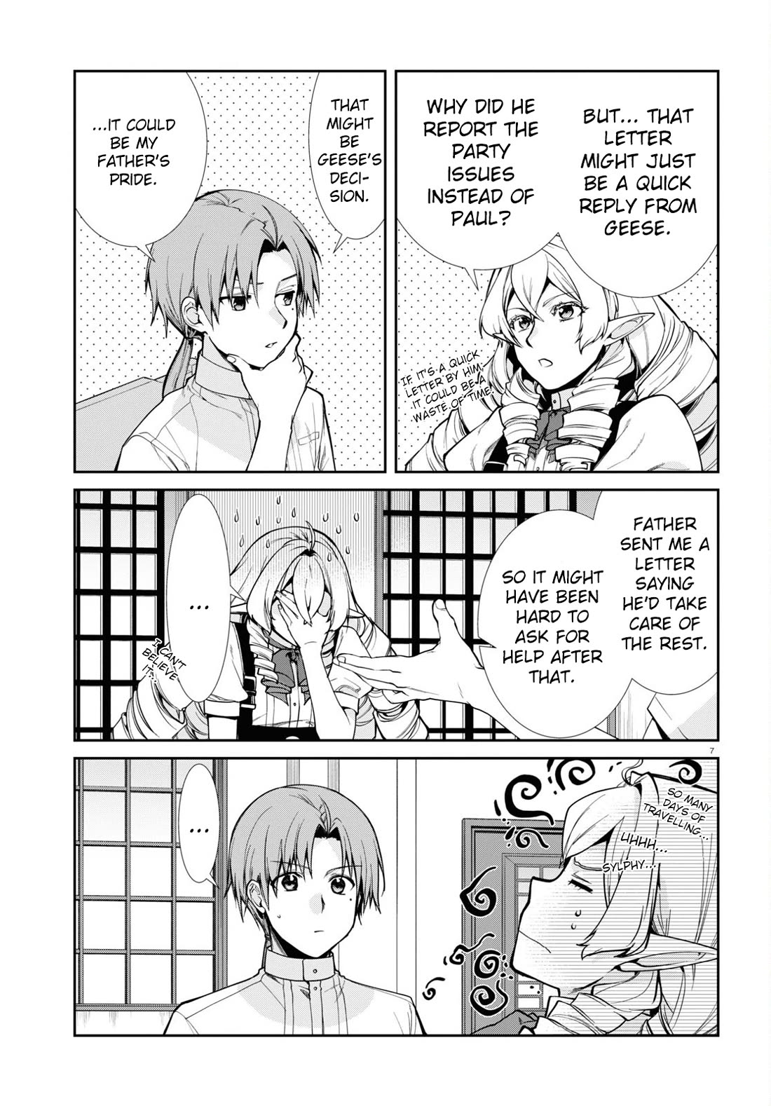 Mushoku Tensei - Isekai Ittara Honki Dasu Chapter 98 page 7 - Chapter 98: Farewells