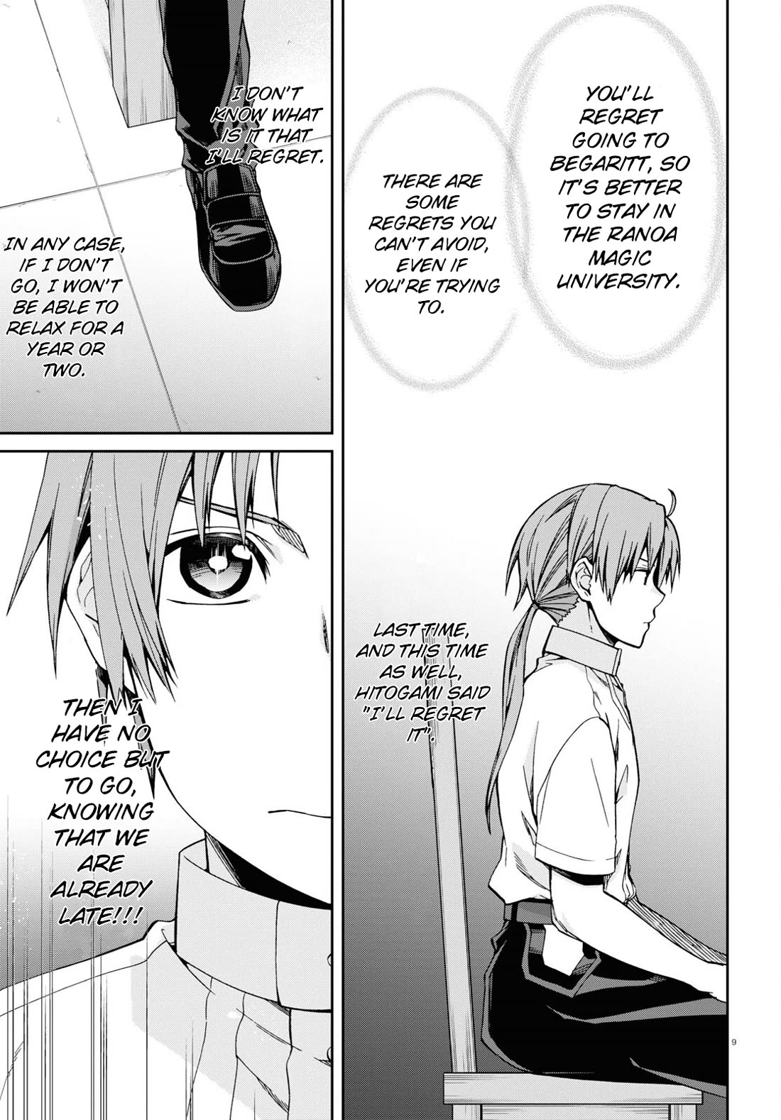 Mushoku Tensei - Isekai Ittara Honki Dasu Chapter 98 page 9 - Chapter 98: Farewells