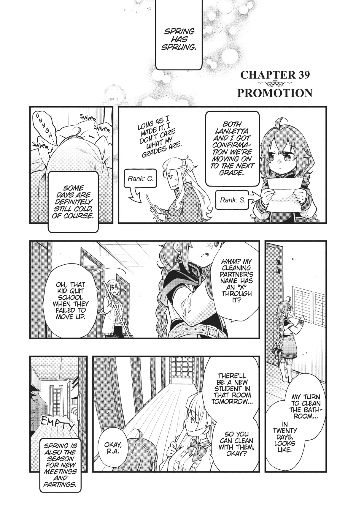Mushoku Tensei: Roxy is Serious Chapter 39 page 1 - Chapter 39