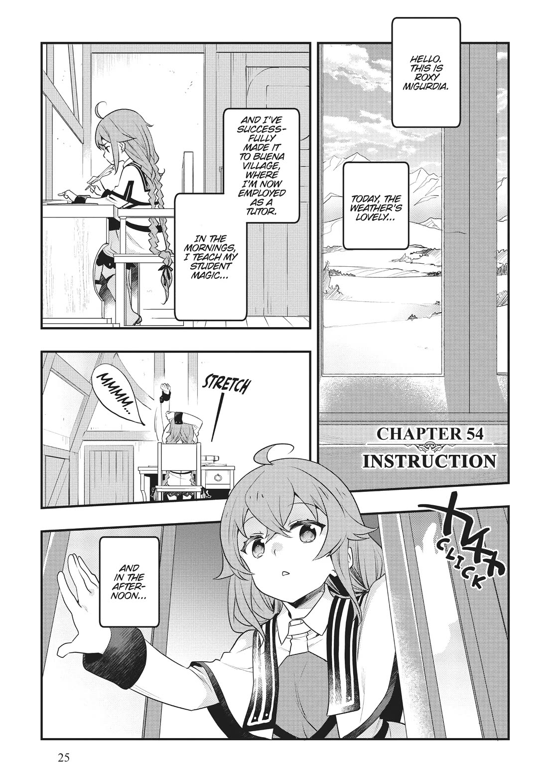 Mushoku Tensei: Roxy is Serious Chapter 54 page 1 - Chapter 54