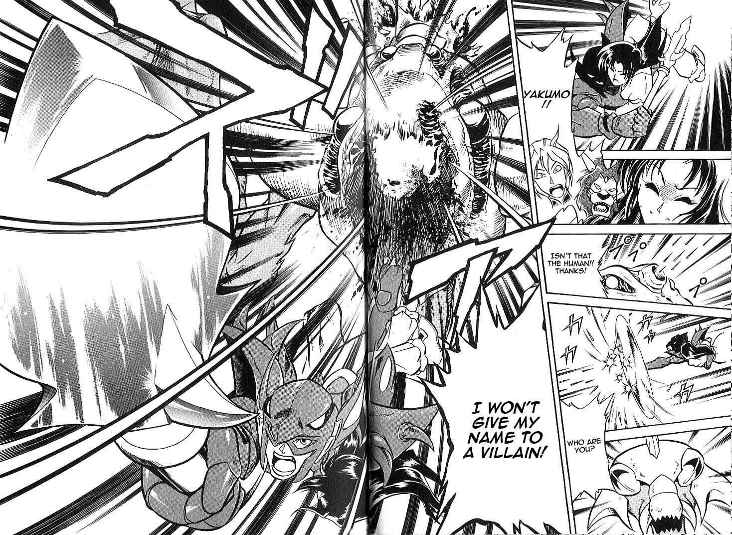 Mushrambo Chapter 1 page 38 - Chapter 1 : I'm the One Who'll Protect Yakumo! Hyper Mushra Appears!!