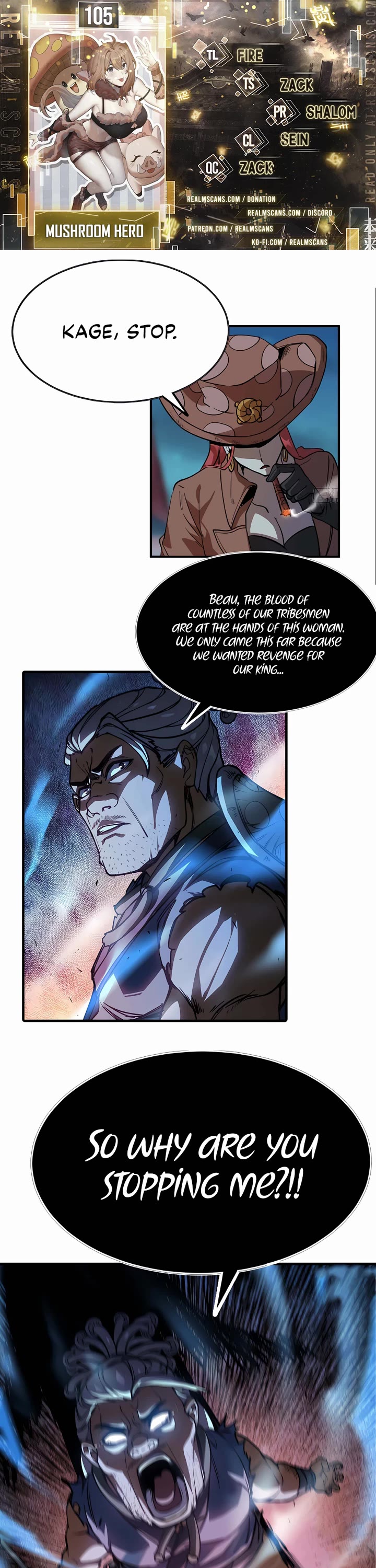 Mushroom Hero Chapter 105 page 1 - Chapter 105