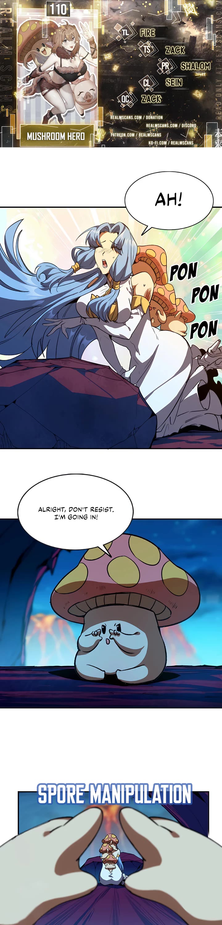 Mushroom Hero Chapter 110 page 1 - Chapter 110