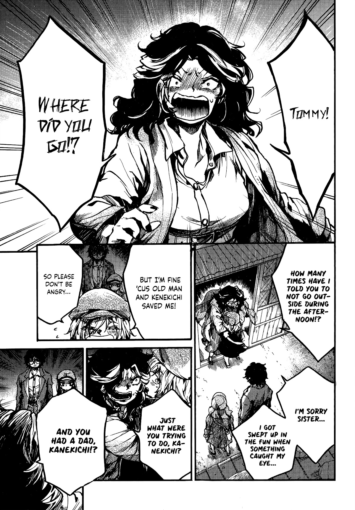 Musubaru Yakeato Chapter 4 page 3 - Chapter 4: I'm sorry