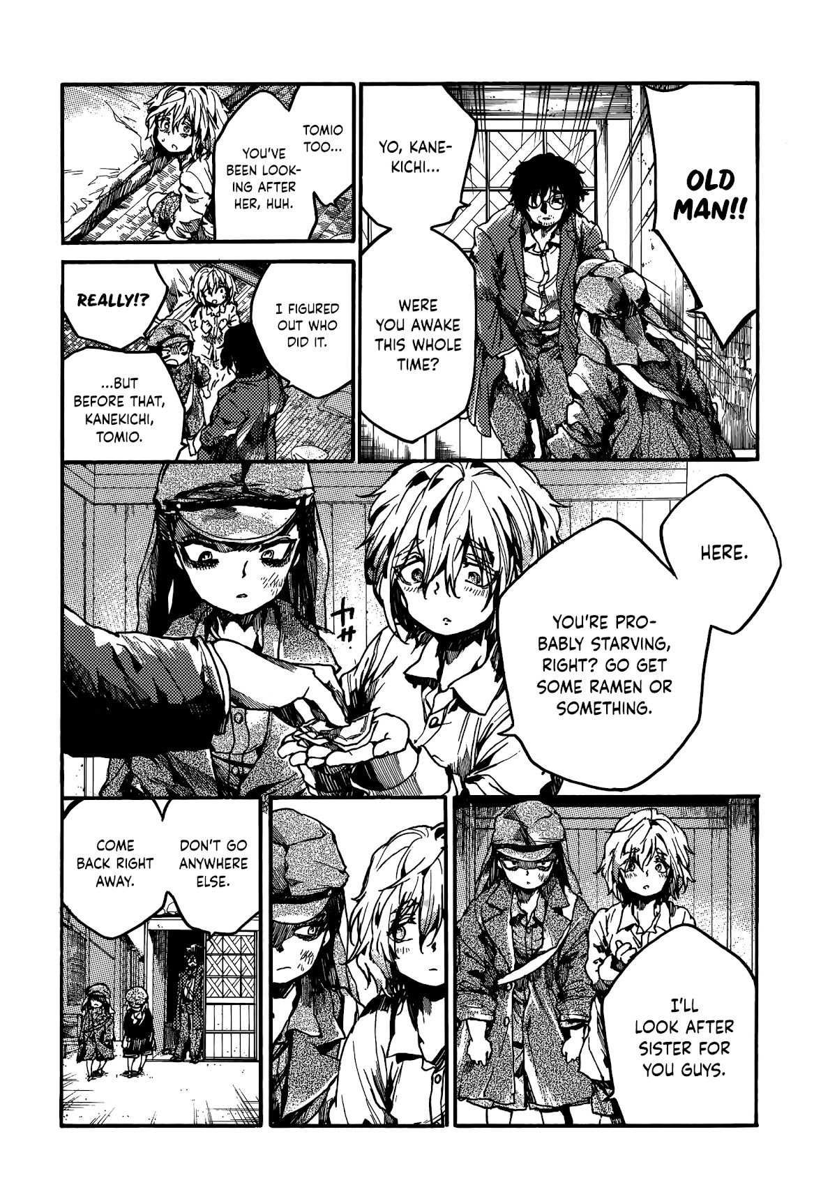 Musubaru Yakeato Chapter 5 page 8 - Chapter 5: Don't Worry