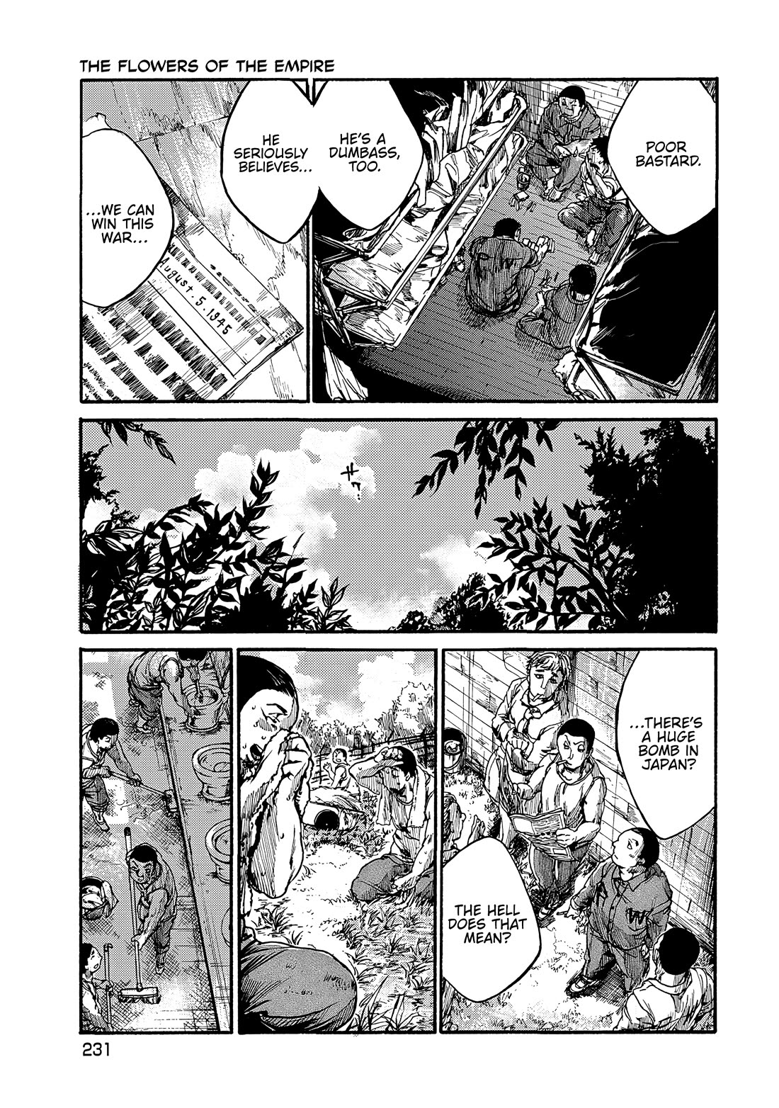 Musubaru Yakeato Chapter 7.5 page 28 - Chapter 7.5: The Flowers of the Empire