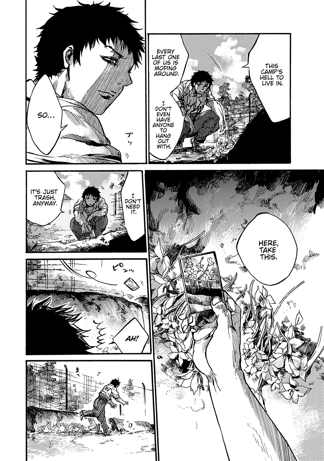 Musubaru Yakeato Chapter 7.5 page 37 - Chapter 7.5: The Flowers of the Empire