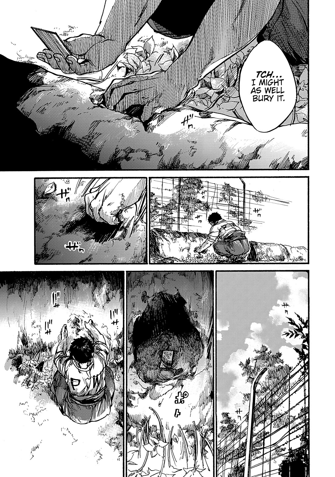 Musubaru Yakeato Chapter 7.5 page 38 - Chapter 7.5: The Flowers of the Empire