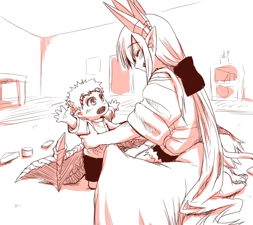 Musuko ga Kawaikute Shikataganai Mazoku no Hahaoya Chapter 1 page 13 - Chapter 1