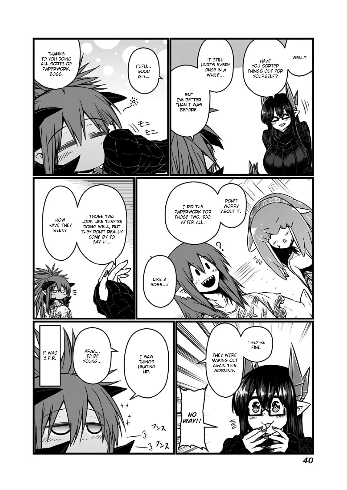 Musuko ga Kawaikute Shikataganai Mazoku no Hahaoya Chapter 104 page 4 - Chapter 104: From the Uninhabited Island