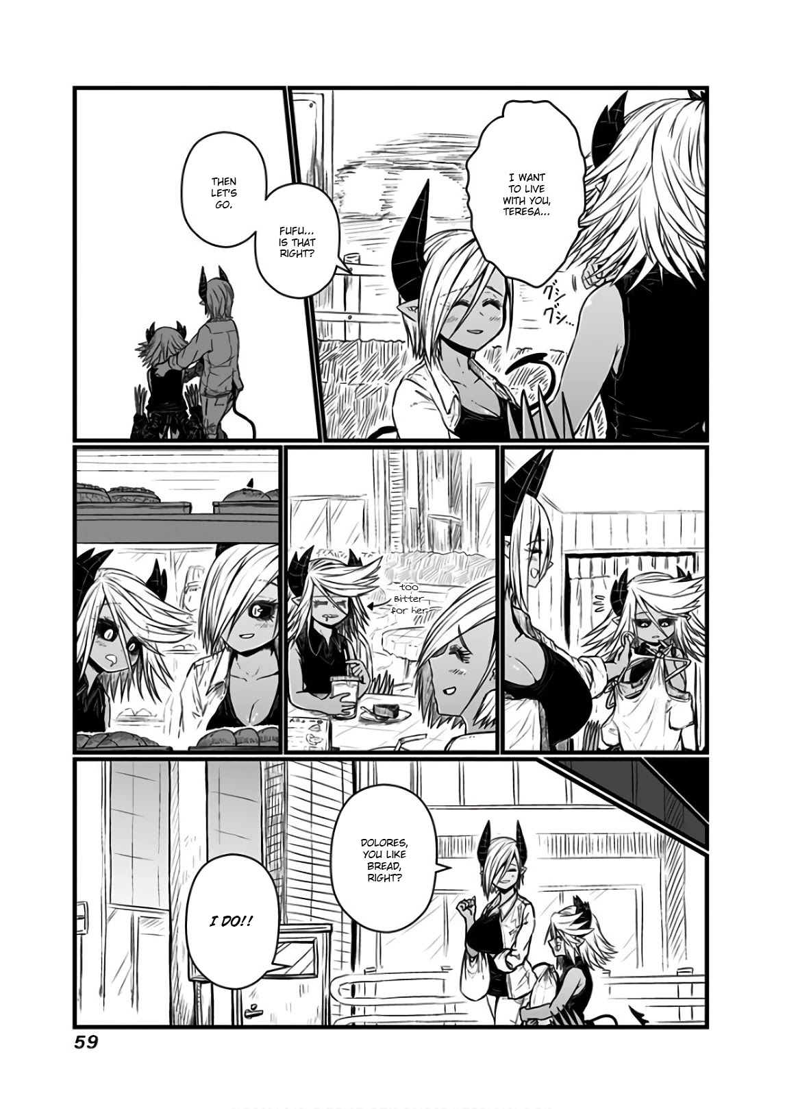 Musuko ga Kawaikute Shikataganai Mazoku no Hahaoya Chapter 107 page 5 - Chapter 107: By Your Side