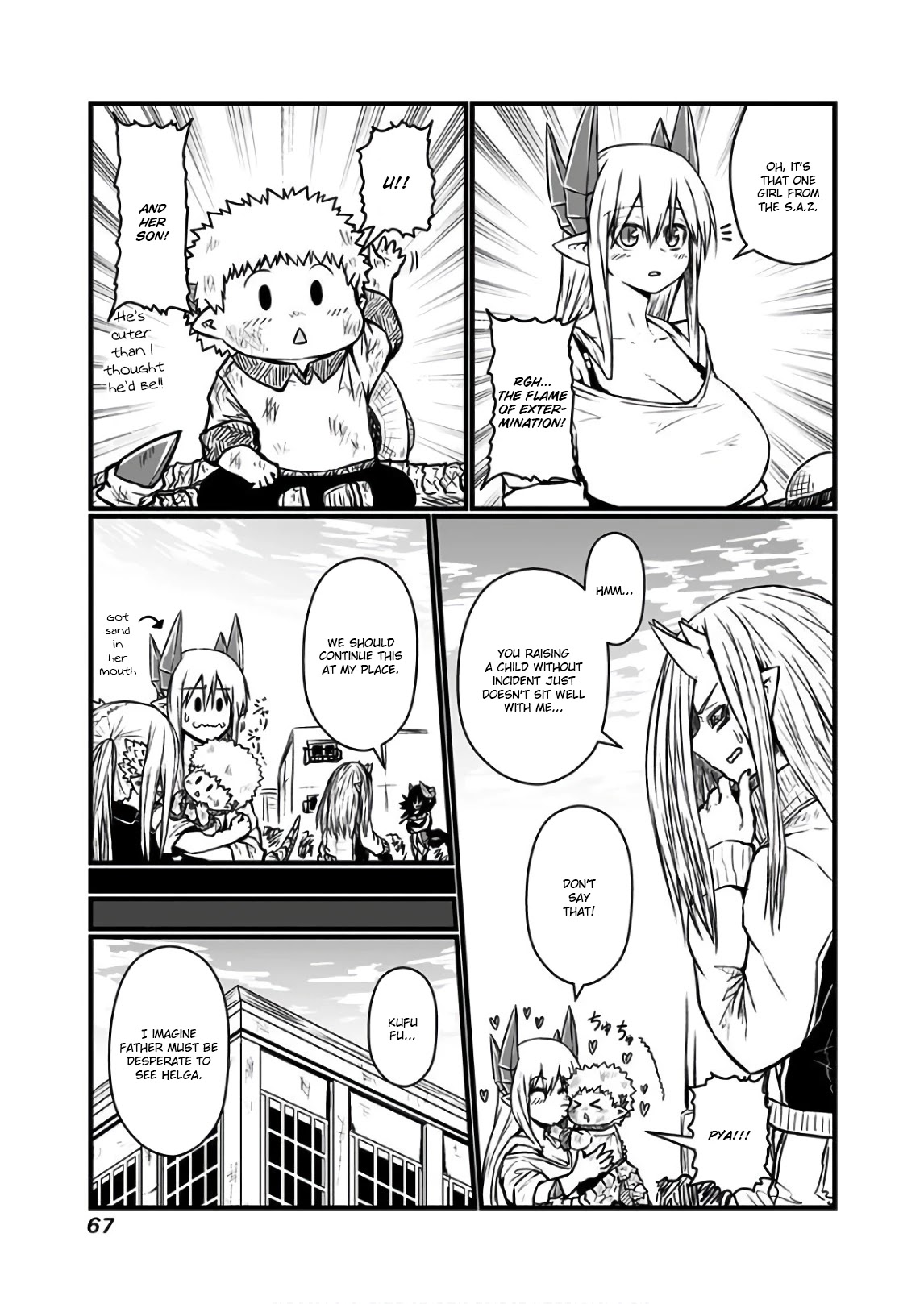 Musuko ga Kawaikute Shikataganai Mazoku no Hahaoya Chapter 108 page 6 - Chapter 108: First Time Running Errands
