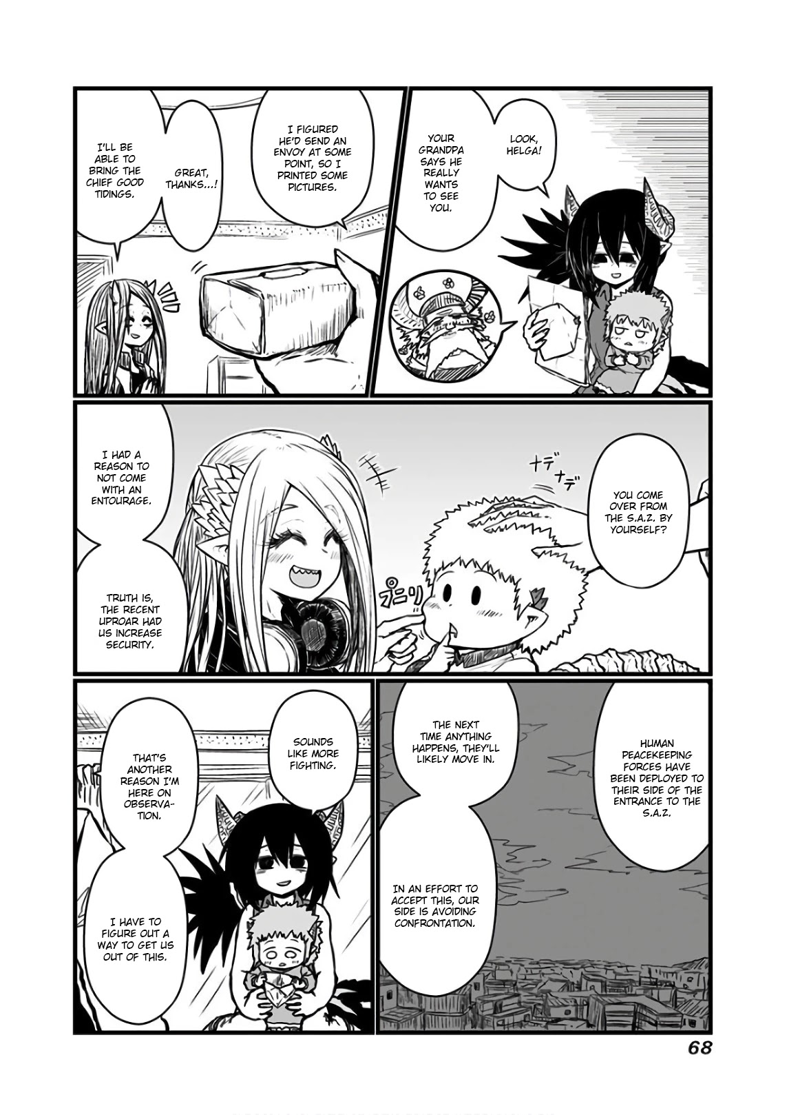 Musuko ga Kawaikute Shikataganai Mazoku no Hahaoya Chapter 108 page 7 - Chapter 108: First Time Running Errands