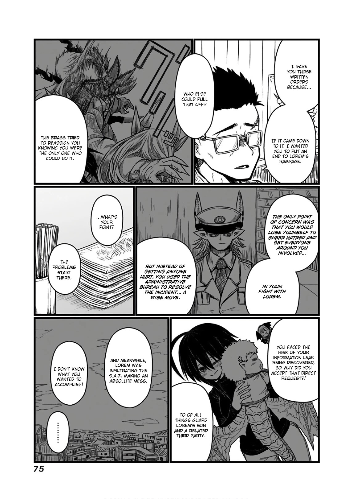 Musuko ga Kawaikute Shikataganai Mazoku no Hahaoya Chapter 109 page 6 - Chapter 109: Intent