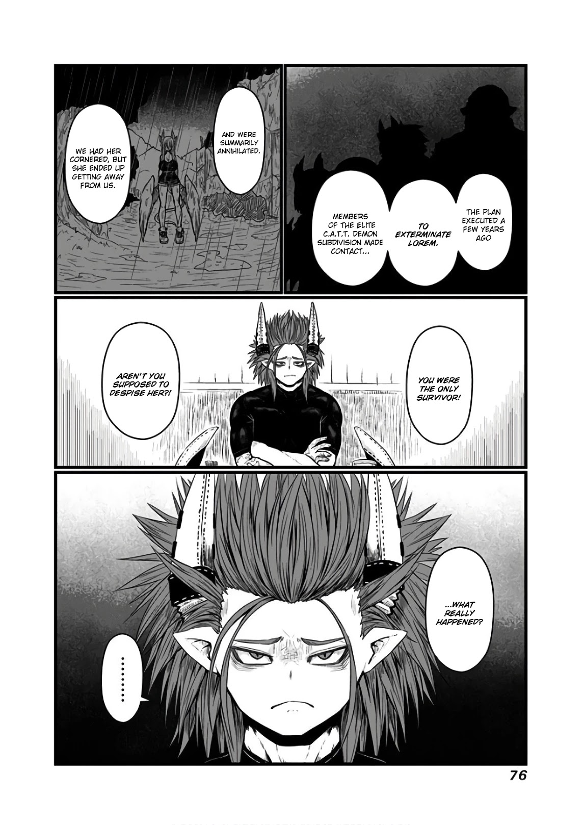 Musuko ga Kawaikute Shikataganai Mazoku no Hahaoya Chapter 109 page 7 - Chapter 109: Intent