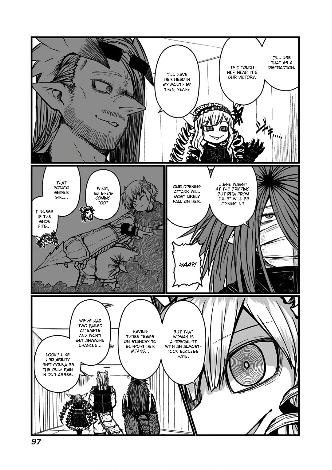 Musuko ga Kawaikute Shikataganai Mazoku no Hahaoya Chapter 112 page 4 - Chapter 112: Combat Start