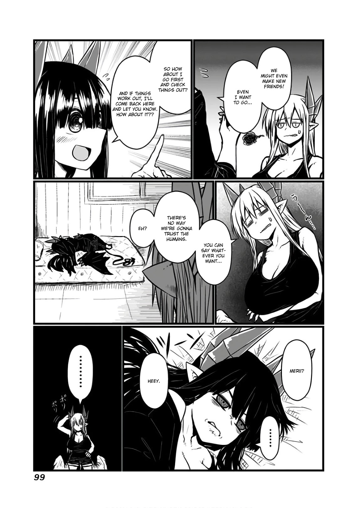 Musuko ga Kawaikute Shikataganai Mazoku no Hahaoya Chapter 112 page 6 - Chapter 112: Combat Start